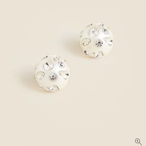 J.Crew Elegant Crystal Stud Earrings